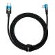 Baseus MVP hardened USB to USB-C cable with angle - 2m - Red