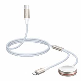 Cable with iPhone charger and Apple Watch charger from Joyroom