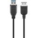 USB extends cable 1.5m black