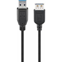  USB extends cable 1.5m black