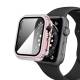 Apple Watch 1/2/3 38mm cover and tempered glass with rhinestones - Pink