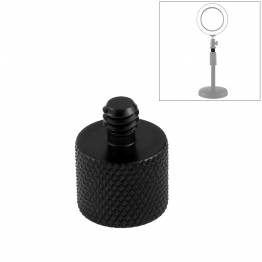 Adapter from 3/8 inch female to 1/4 inch male bracket for cameras and tripods