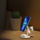 Choetech 3-in-1 wireless charger for iPhone 12/13/14/15, AirPods, and Watch