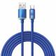 Legendary durable gamer USB to USB-C cable w/ angle - 2m - Blue