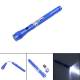 Telescopic flashlight and pick-up tool f...