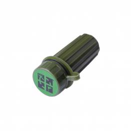 Waterproof container for matches or geocaching - Green