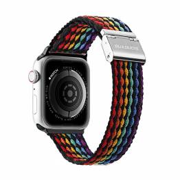  Adjustable braided Apple Watch strap 38/40/41 mm - Light multicolor