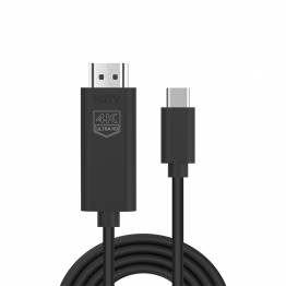 HDTV USB-C to HDMI cable - 4K 30Hz - 1.8m