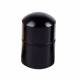 Magnetic and waterproof nano container with logbook for geocaching - Black