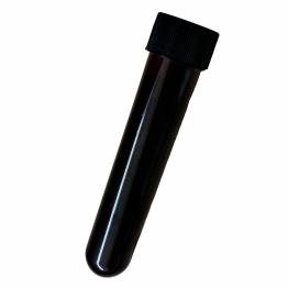 Waterproof plastic tube for samples or geocaching (petling) - Brown
