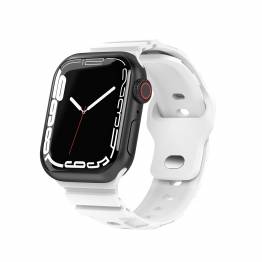 Sports silicone strap for Apple Watch 42/44/45/49mm - White
