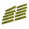 10x geocaching logbook for petling container with space for 100 logs - Green