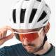 RockBros Polarized Cycling Glasses with Case and Prescription Lens Frame - White