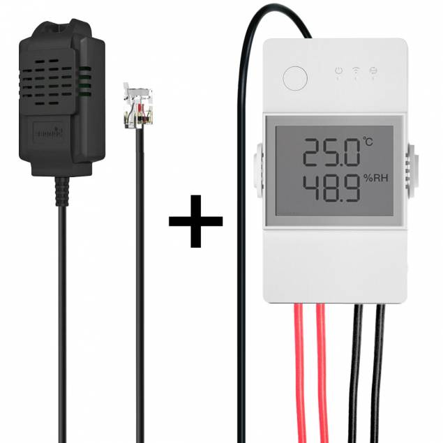 Sonoff TH16 Elite R3 + Temperature and humidity sensor