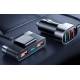 Joyroom 5-port (3+2) QC3.0 USB 31W car charger w extension f rear seat