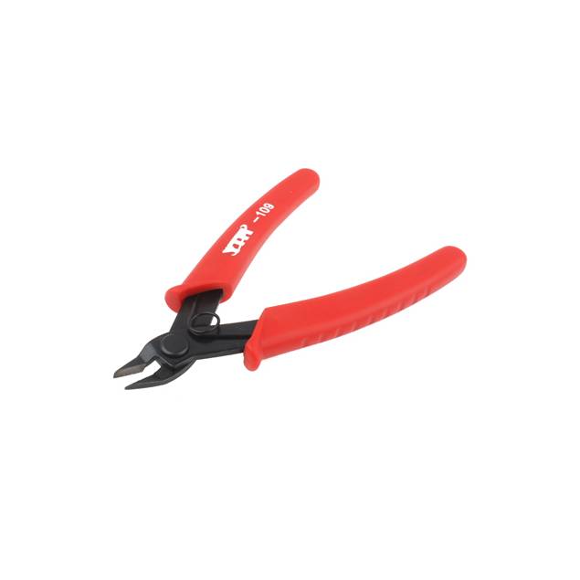 Skew chisel with insulated handle and 45 degree angle - Red