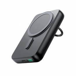 Joyroom MagSafe power bank with USB and USB-C - 10,000mAh - 20W PD - Black