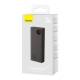 Baseus Adaman Metal 30W PD Powerbank with USB-C Cable - 20,000mAh - Black