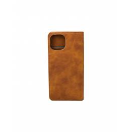 iPhone 14 Plus cover med kortholder - Brun