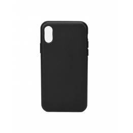 iPhone XR Læder cover - Sort