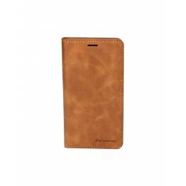 iPhone XR cover med kortholder - Brun