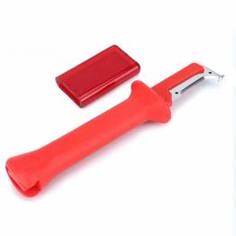  Stripping knife - suitable for 3D print finishing - 18 cm - Red