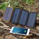 20,000mAh solar power bank with USB, USB-C & LED flashlight