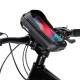 Waterproof universal mobile phone holder for bicycle and e-bike - up to 6.8"