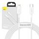 Baseus Superior USB-C to Lightning cable - 2m - White