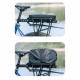 Foldable bike bag for luggage carrier with easy mounting - 5l