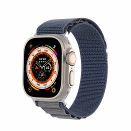  Apple Watch Ultra nylon Loop strap 42/44/45/49mm - Blue/Grey