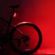 RockBros rechargeable, waterproof lightweight bicycle rear light - 500mAh