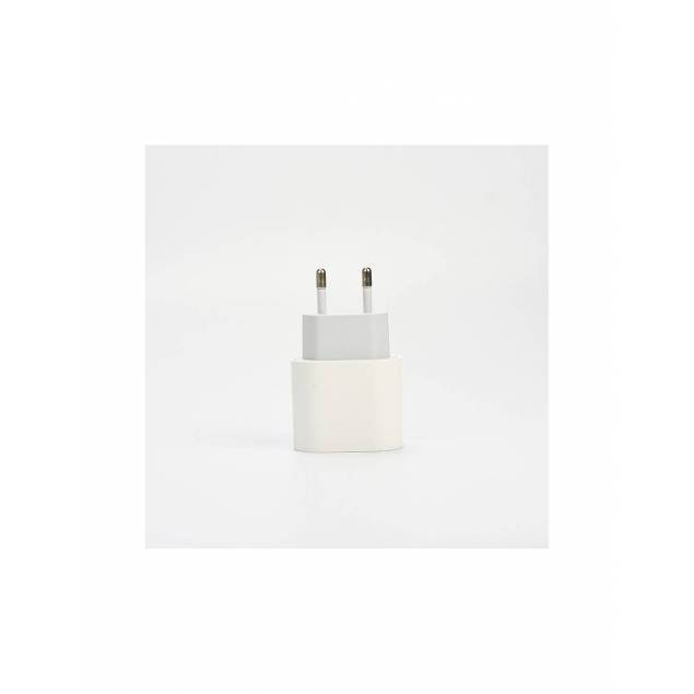 20w Strømforsyning til iPhone - USB-C - Hvid - EU