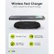 Qi charger for iPhone with quickcharge in black