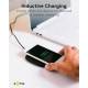 Qi charger for iPhone with quickcharge in black