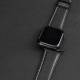 DUX DUCIS Apple Watch leather strap 42/44/45/49 mm - Black