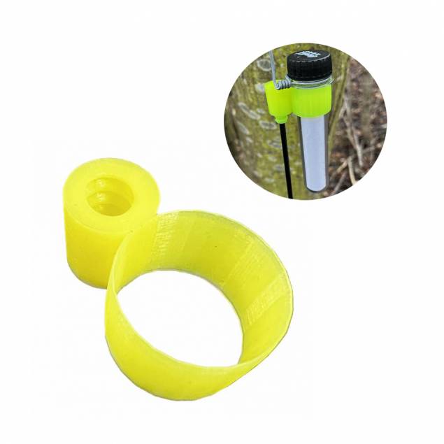 Petling ring for geocaching extractor - 3D printed