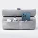 Ugreen foldable and soft iPad holder velvet cushion with pockets - 3 positions - Gray