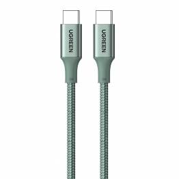 Ugreen durable USB-C charging cable - 1m - 100W PD - Green