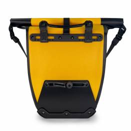  Waterproof pannier side bag for bicycle rack - 25l - Yellow