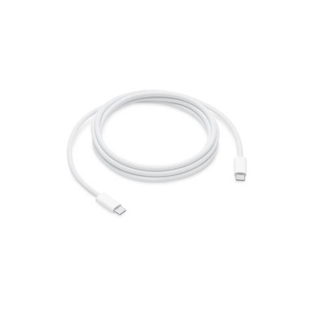 USB-C cable with nylon weaving - 100W - 1m - White