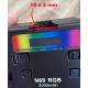 RGB Photo light with battery and adjustable brightness for DSLR and rack