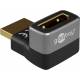 Goobay HDMI female to HDMI male with 90 degree angle - 8K@60Hz