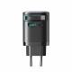 Joyroom 65W GaN PD charger with retractable USB-C cable and USB-C/USB-A ports