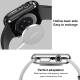 Cover with protective glass for Apple Watch 10 - 46mm - Black