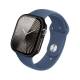 Cover with protective glass for Apple Watch 10 - 46mm - Black