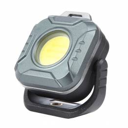 Rechargeable multifunctional mini work light with magnet and holder - 500lm