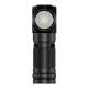 2-in-1 flashlight and headlamp - waterproof and rechargeable