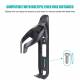 Anti-theft AirTag holder in bottle holder for bike - Black