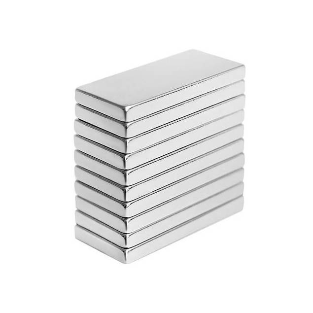 Neodymium super magnet - block - 10 x 5 x 1mm